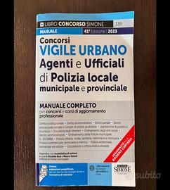 Manuale concorso vigile urbano