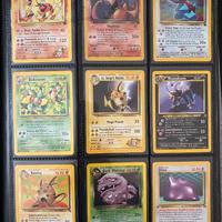 Lotto carte Pokemon vintage