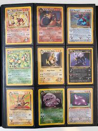 Lotto carte Pokemon vintage