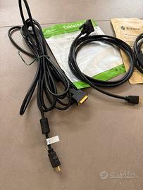 Lotto Cavi hdmi e display port