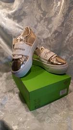 sneakers oro Happiness