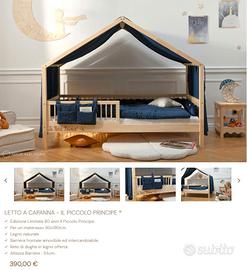 KIT COMPLETO Letto a Capanna - Piccolo Principe