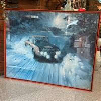 Poster Lancia Fulvia HF Rally Michael Turner 65x82
