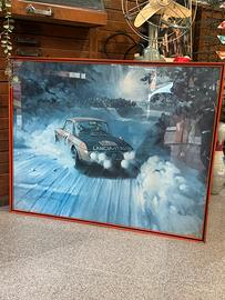 Poster Lancia Fulvia HF Rally Michael Turner 65x82