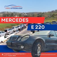 mercedes classe e 220 anno 2006