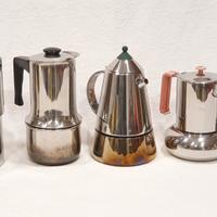 Caffettiera Moka set da collezione 5 pezzi Vintage