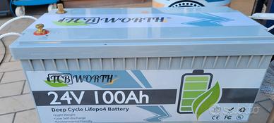 Batteria Lifepo 4 Volt 24