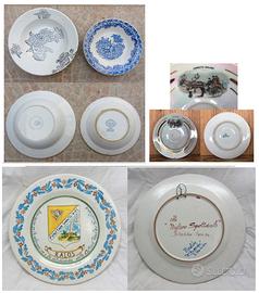 Piatto quadro ceramica S Vito porcellana Bavaria