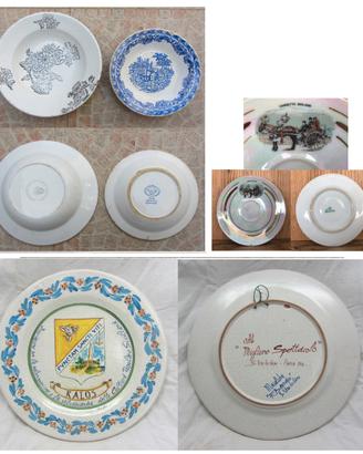 Piatto quadro ceramica S Vito porcellana Bavaria