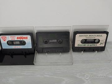 Commodore 64 giochi originali su cassette