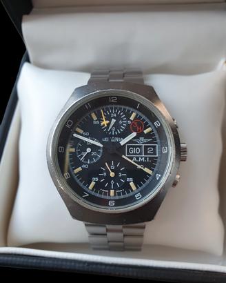 Lemania 5100 AMI 11022 cronografo pilota militare