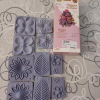 Stampi fiori e tessuti 