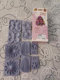 Stampi fiori e tessuti 