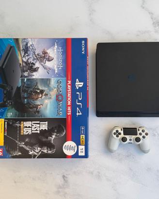 PS4 Slim 1TB + Controller DualShock 4 con scatola