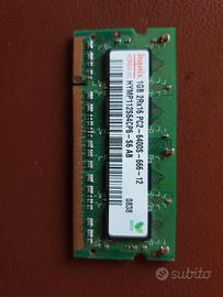 RAM 1Gb 2Rx16 PC2-6400S-666-12-A0