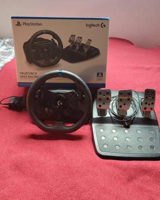 G923 Trueforce racing wheel + pedali