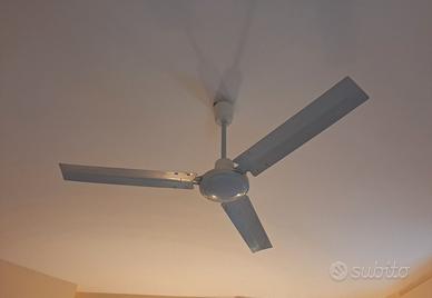 Ventilatore da soffitto tutto in metallo da cm 120