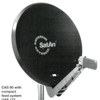 Parabola KATHREIN con 2 LNB a 4 us./4pol. + staffa