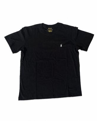 Maglietta stile ralph lauren nera taglia M