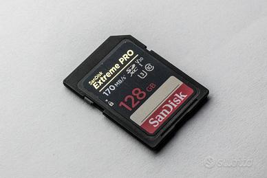 Scheda SD Sandisk 128Gb