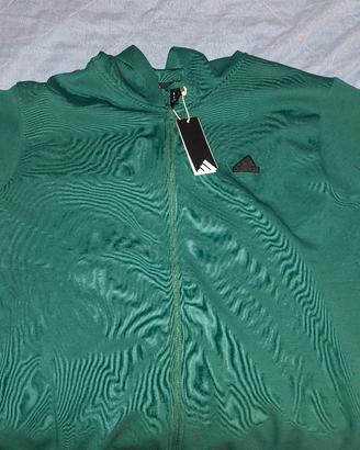 Felpa Adidas Future Icons 3 Stripes nuova 2XL