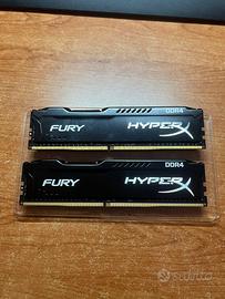 RAM Kingston HyperX 4GB DDR4 – 2x4GB (8GB) – Deskt