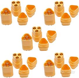 5 Paia Connettori MT60 Maschio/Femmina 3.5 mm per