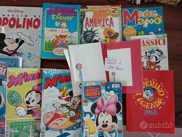 Vecchi Topolino e fumetti