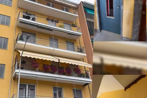 Ampio appartamento 110mq, 3 camere, vista montagne