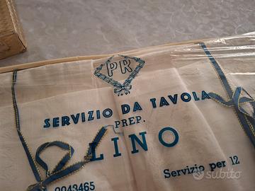 Tovaglia di fiandra vintage 