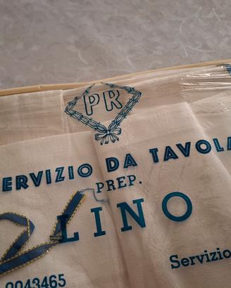 Tovaglia di fiandra vintage 