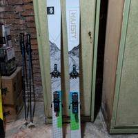 Sci Alpinismo - Majesty Superwolf 160 + pelli