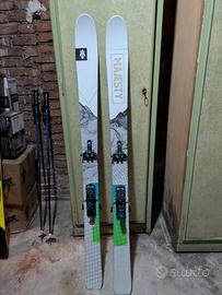 Sci Alpinismo - Majesty Superwolf 160 + pelli