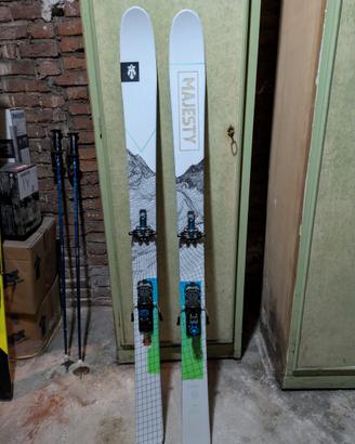 Sci Alpinismo - Majesty Superwolf 160 + pelli