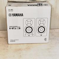 Yamaha HS3 White – Coppia Monitor Studio Attivi 3.