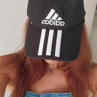 cappello Adidas taglia unica nero
