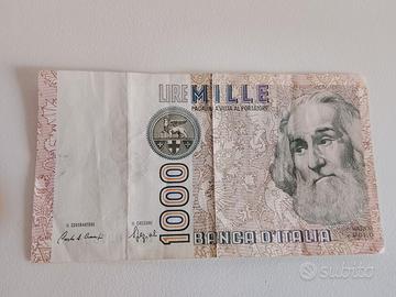 Banconota Mille Lire Marco Polo 1982