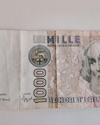 Banconota Mille Lire Marco Polo 1982