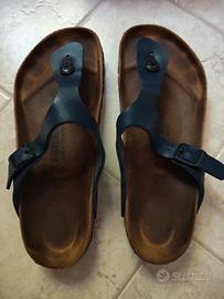 Birkenstock infradito blu taglia 40