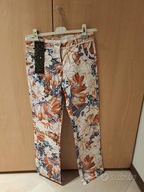 pantaloni fantasia floreale