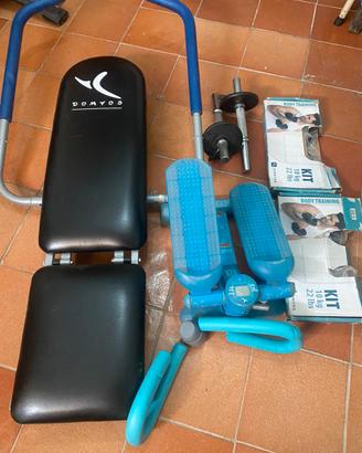 Panca piu bilanceri ecc