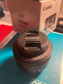 Obiettivo canon ef 50mm f1.8 stm