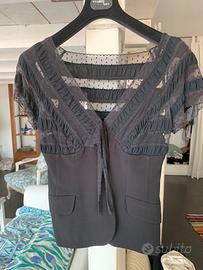 Giacca Nera elegante Moschino