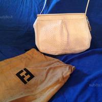Borsa bianca Fendi originale