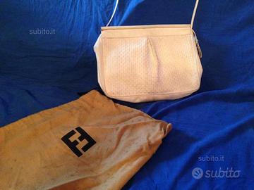 Borsa bianca Fendi originale