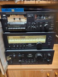 trittico SANSUI  vintage hi-fi