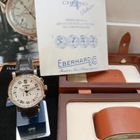 Eberhard Chrono 4 in oro bianco ref.39060 OR