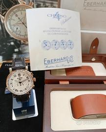 Eberhard Chrono 4 in oro bianco ref.39060 OR