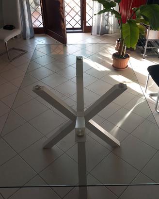 Tavolo di vetro 180x100 cm , tavolino vetro 130x70