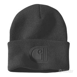 Carhartt Beanie C Patch Verde Militare